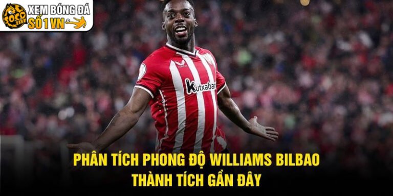 Phân Tích Phong Độ Williams Bilbao - Thành Tích Gần Đây